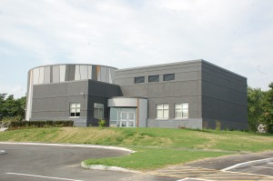 back of Emera Astronomy Center (daytime)