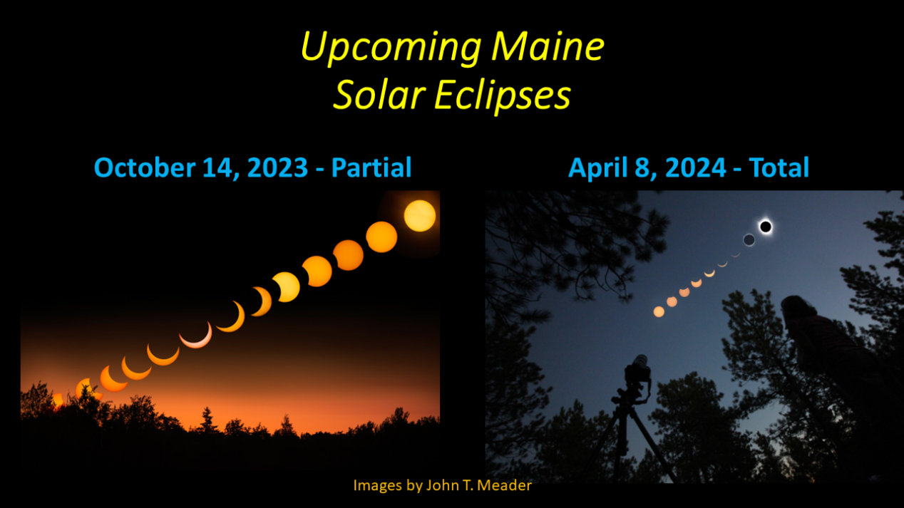 Maine Solar Eclipses Versant Power Astronomy Center and